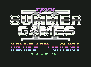 Summer Games II screenshot 3 for Commodore 64